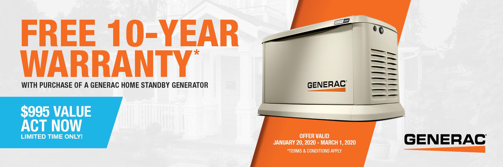 Homestandby Generator Deal | Warranty Offer | Generac Dealer | Rockaway, NJ